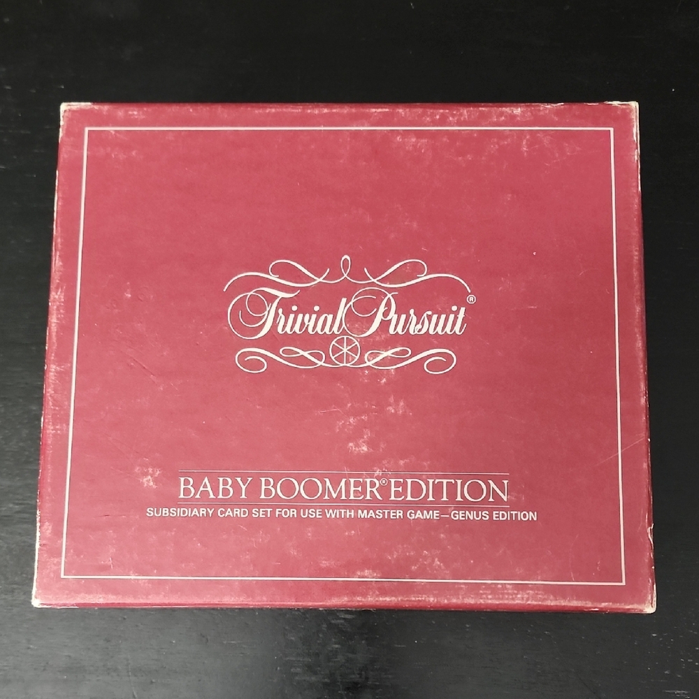 Vintage Trivial Pursuit Baby Boomer Edition‎ Booster Card Set